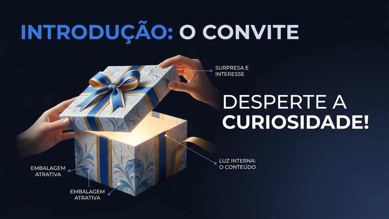 Thumbnail: A Estrutura de uma Apresentação