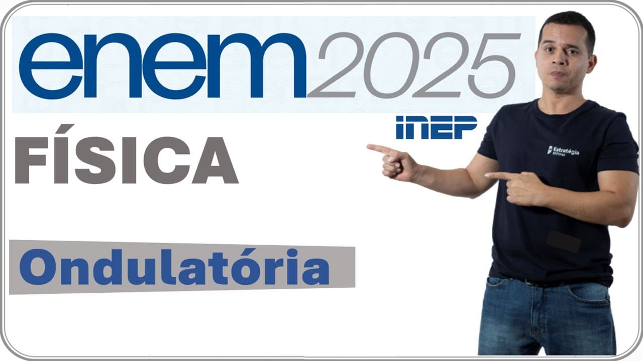 Thumbnail: ENEM 2025 | QUESTÃO 132 | O NÍVEL SONORO, EM DECIBEL (DB), É CALCULADO PELA EXPRESSÃO: UMA CONVERSA