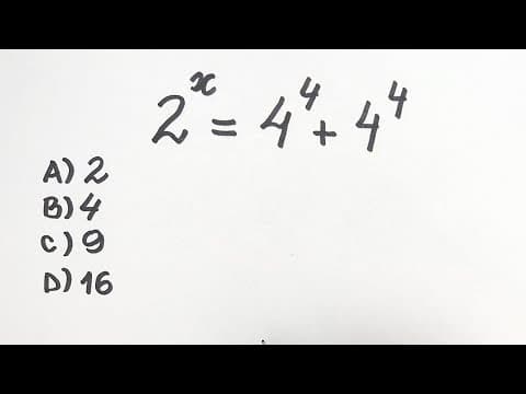 Thumbnail da aula: 🔥 HELP MATEMÁTICA BÁSICA | Equação Bugante! Tente resolver!