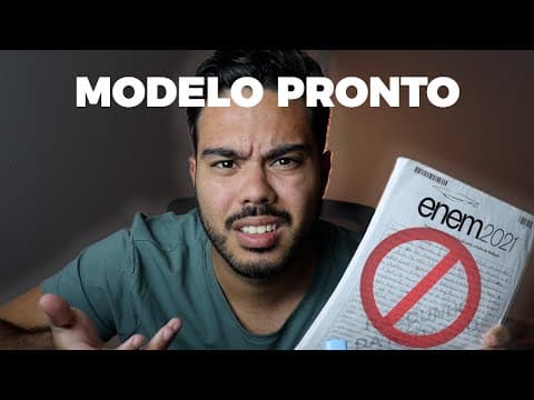 Thumbnail da aula: VOCÊ NÃO PODE FAZER ISSO NA REDAÇÃO DO ENEM 2025