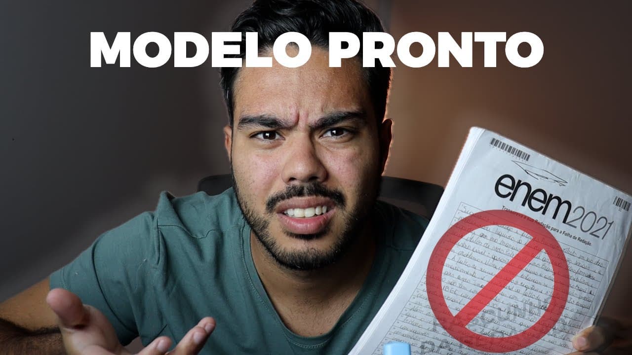 Thumbnail: VOCÊ NÃO PODE FAZER ISSO NA REDAÇÃO DO ENEM 2025