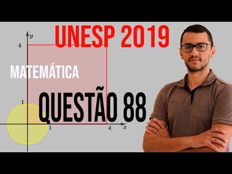 Thumbnail da aula: Questão 88   UNESP 2019   Matemática