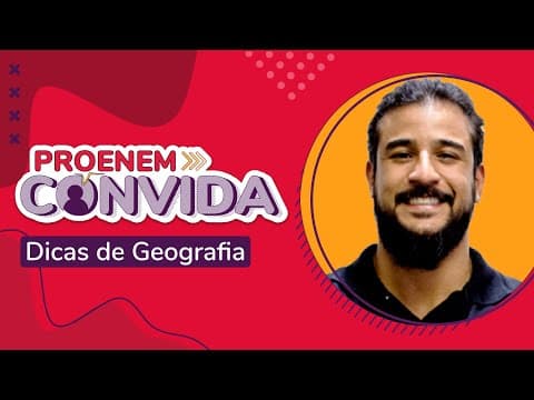 Thumbnail da aula: Dicas de Geografia com Rodrigo Rodrigues | ProEnem Convida
