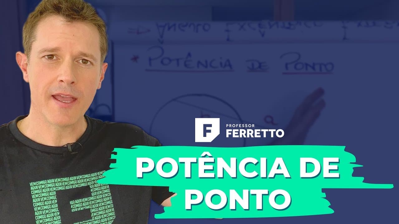 Thumbnail: Potência de Ponto - Segmentos em uma circunferência ⭕️📐