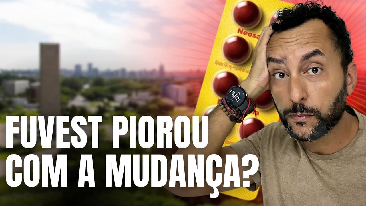 Thumbnail: Como Entender a Nova Prova da FUVEST 2026 | Dicas para Estudo | Gabaritageo