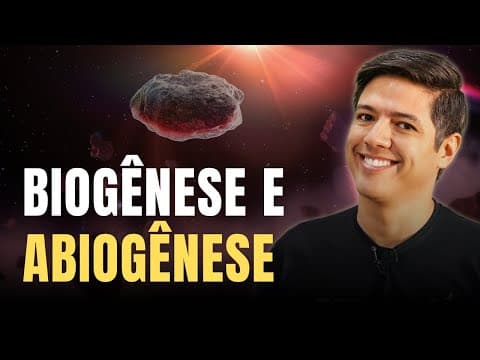 Thumbnail da aula: BIOGÊNESE E ABIOGÊNESE - DIFERENÇAS - Origem da Vida | Biologia com Kennedy Ramos