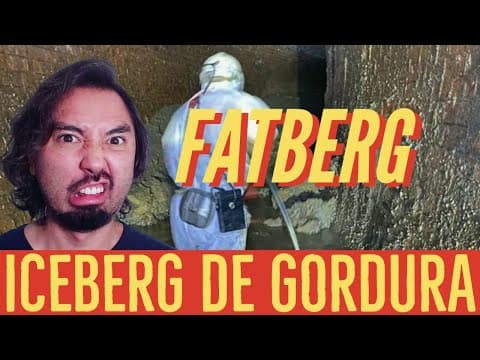 Thumbnail da aula: BOLA de GORDURA no ESGOTO de Londres | Fatberg