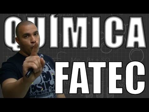 Thumbnail da aula: [Questão Comentada] - FATEC - Tema: EQUAÇÃO DE CLAPEYRON