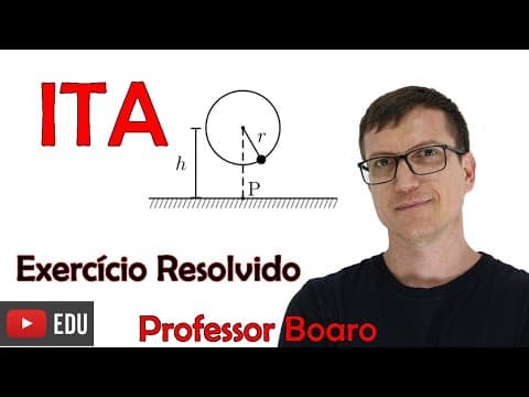 Thumbnail da aula: FORÇA CENTRÍPETA   APROFUNDAMENTO de FÍSICA   ITA   Professor Boaro - VÍDEO AULA nº33