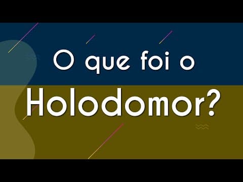 Thumbnail da aula: O que foi o Holodomor? - Brasil Escola