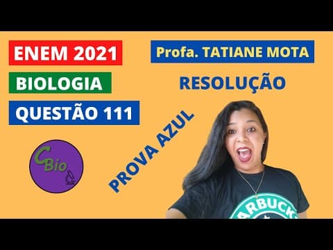 Thumbnail da aula: ✅[ENEM 2021] # BIOLOGIA # QUESTÃO 111 – EDUCAÇÃO AMBIENTAL, COLETA SELETIVA E RECICLAGEM - Uma esco
