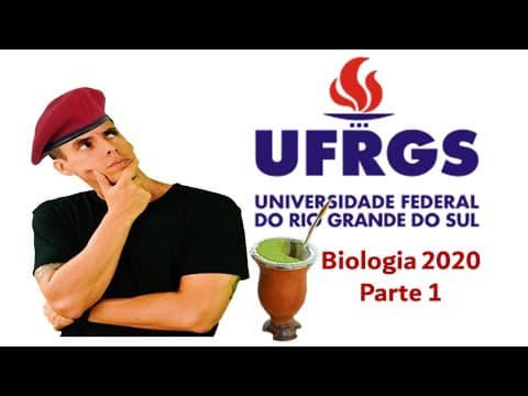 Thumbnail da aula: Correção UFRGS 2020 - parte 1 - Professor Gustavo