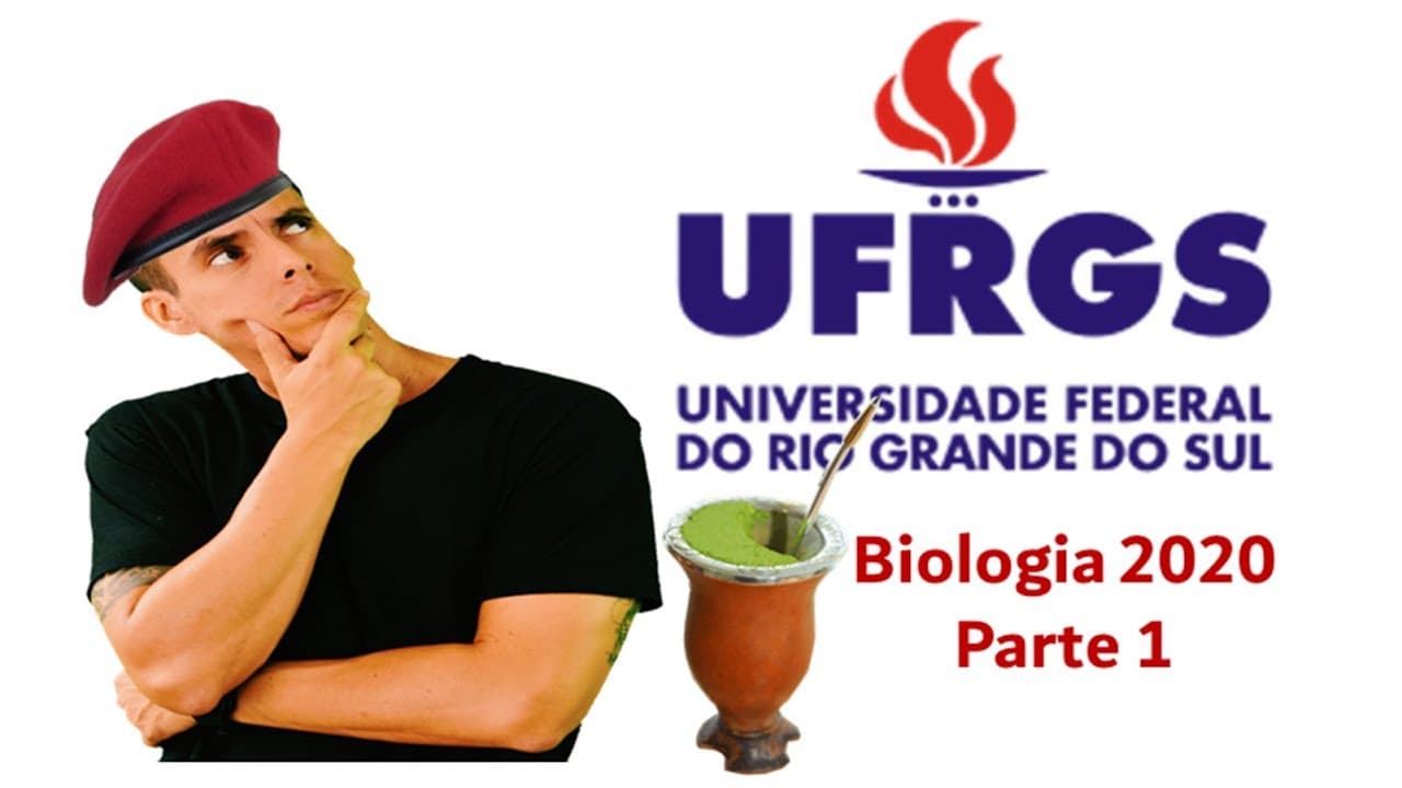 Thumbnail: Correção UFRGS 2020 - parte 1 - Professor Gustavo