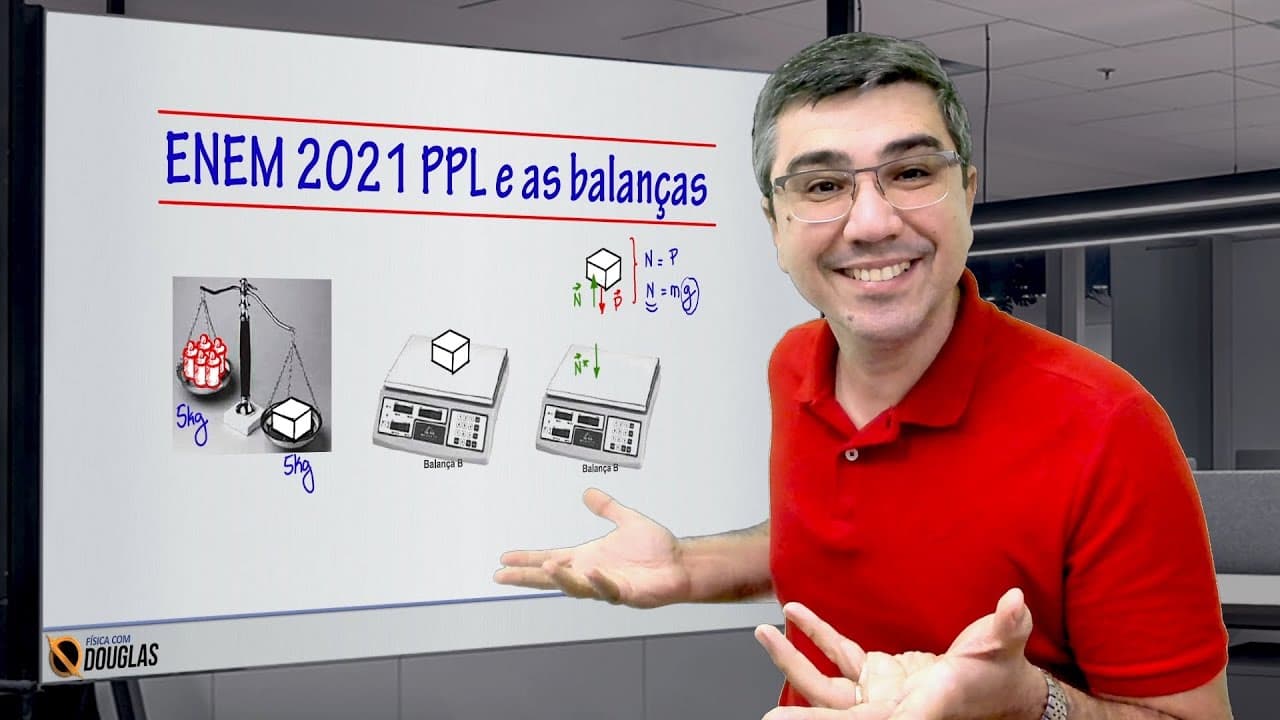 Thumbnail: ENEM 2021 PPL e as balanças