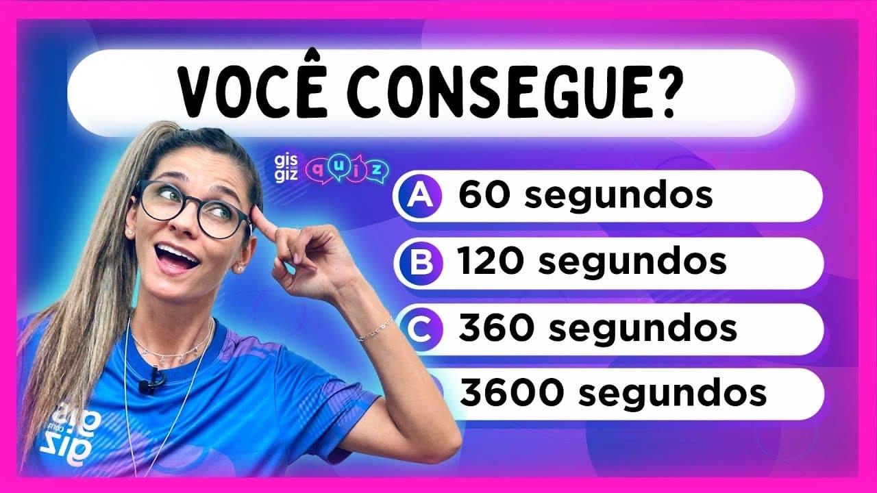 Thumbnail: 💢INCRÍVEL QUIZ PARA TREINAR SUA MENTE E PRATICAR MATEMÁTICA \Prof. Gis/