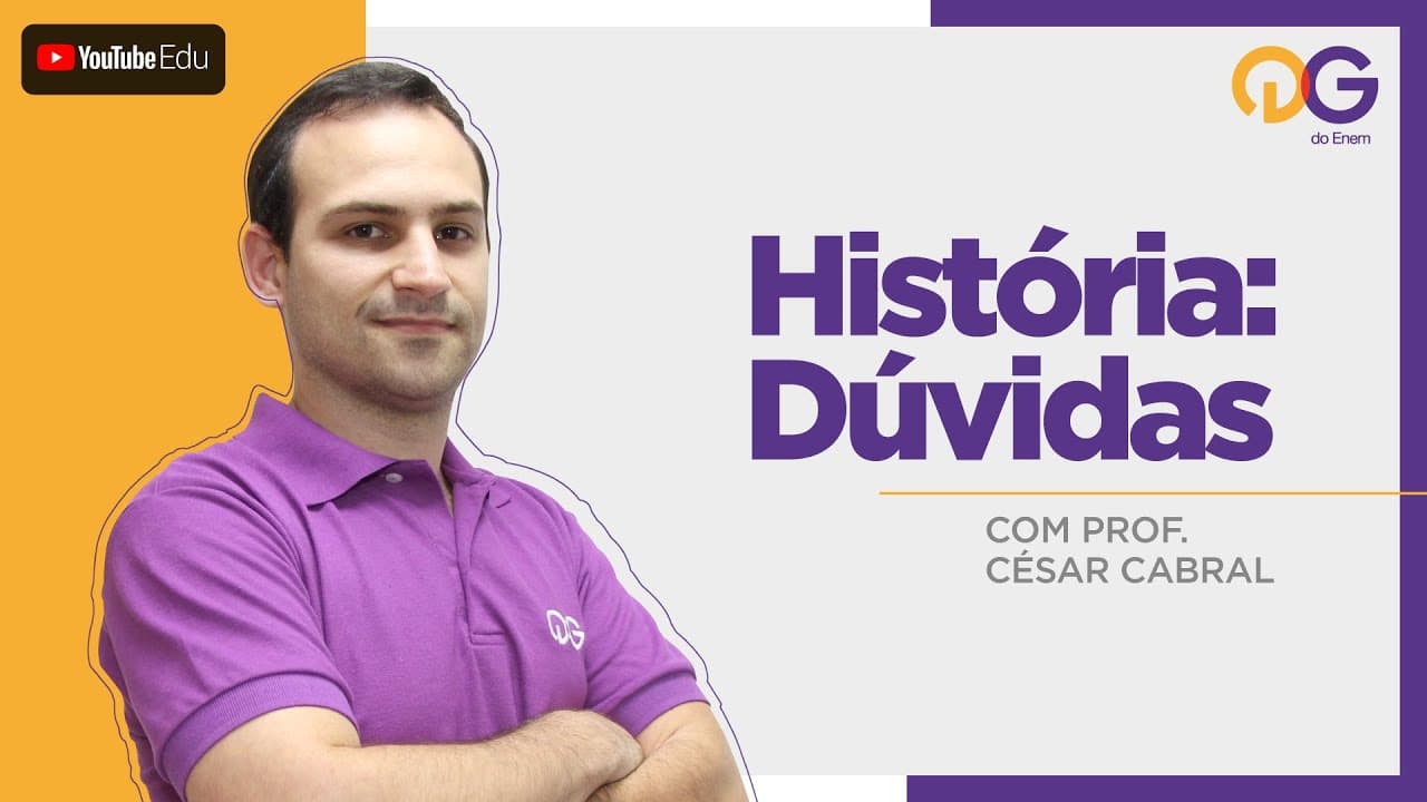 Thumbnail: História com o Prof. César Cabral