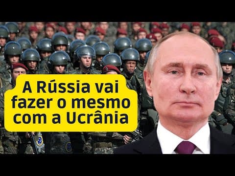 Thumbnail da aula: A Rússia vai fazer o mesmo com a Ucrânia | Fatiar o território |