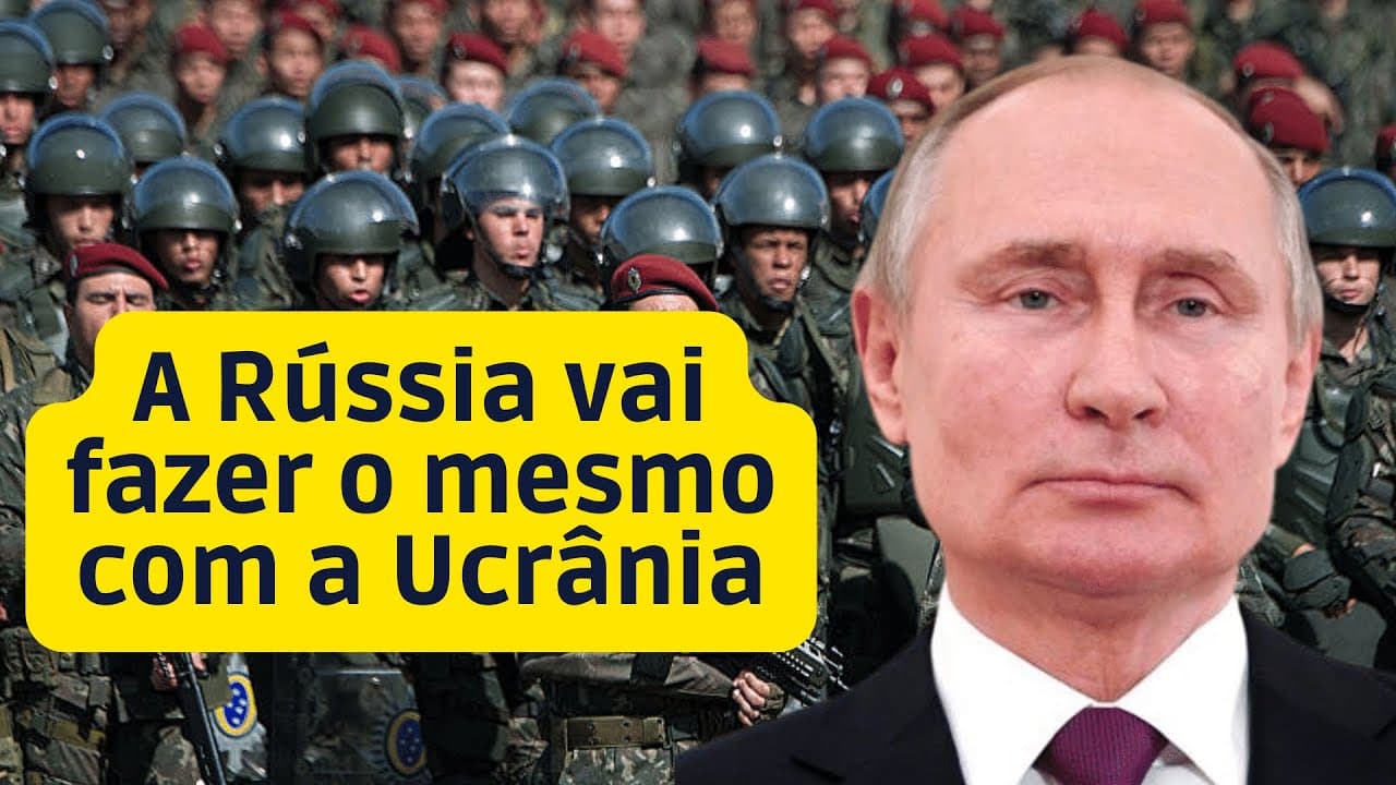 Thumbnail: A Rússia vai fazer o mesmo com a Ucrânia | Fatiar o território |