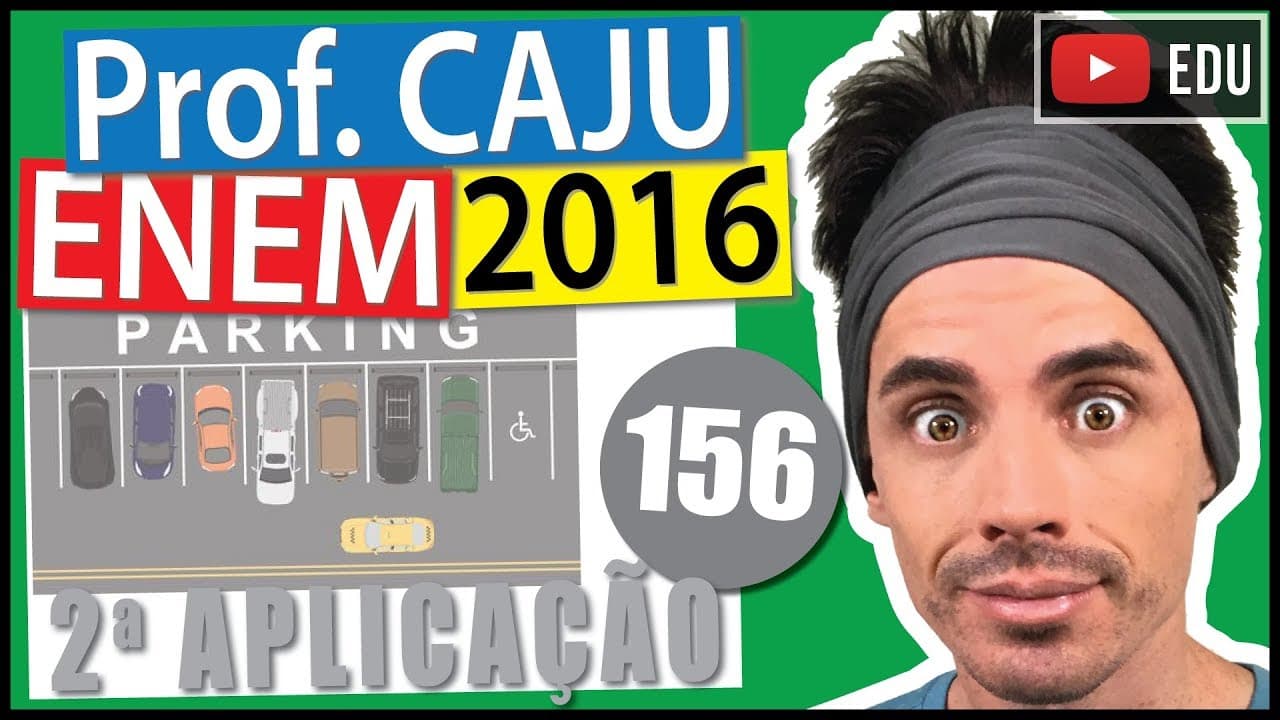 Thumbnail: [ENEM 2016 2Ap] 156 📓 ÁLGEBRA O gerente de um estacionamento, próximo a um grande aeroporto, sabe