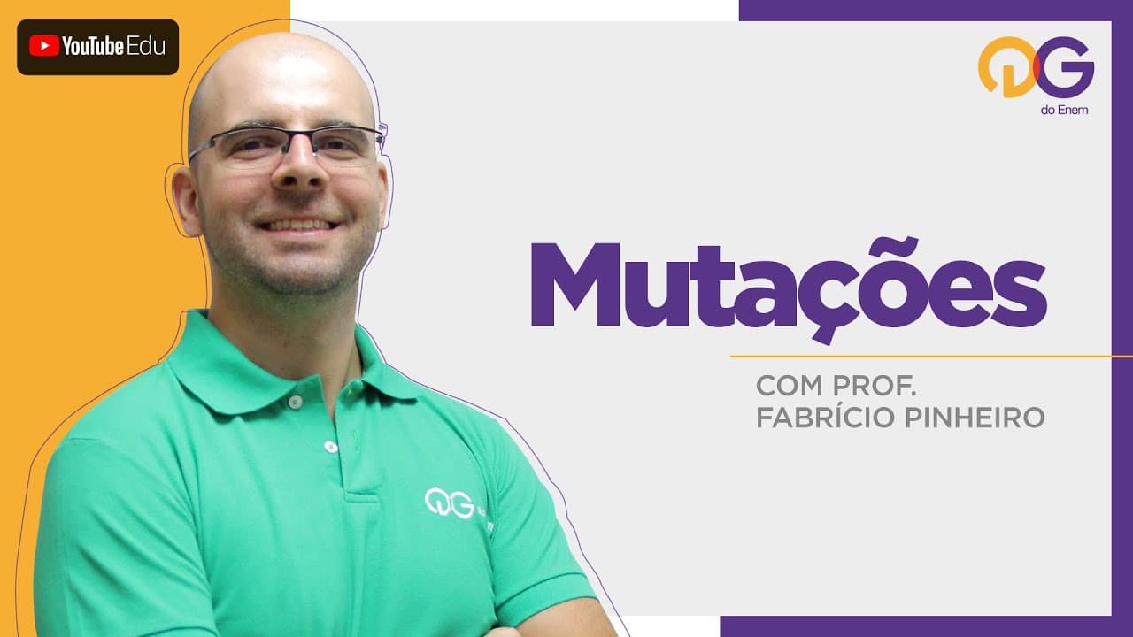 Thumbnail: Mutações com o Prof. Fabrício Pinheiro