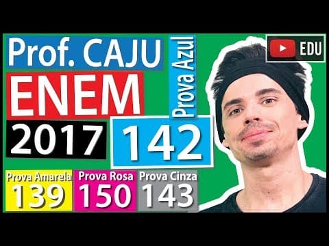 Thumbnail da aula: [ENEM 2017] 142 📘 GEOMETRIA ESPACIAL Um casal realiza sua mudança de domicílio e necessita colocar