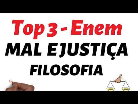 Thumbnail da aula: Filosofia Bem e Mal  Enem - Top 3 dos assuntos