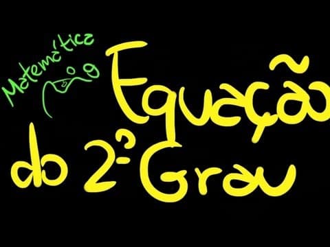 Thumbnail da aula: Equação do 2º Grau - Composição Através de suas Raízes - 1/2 | Matemática Rio