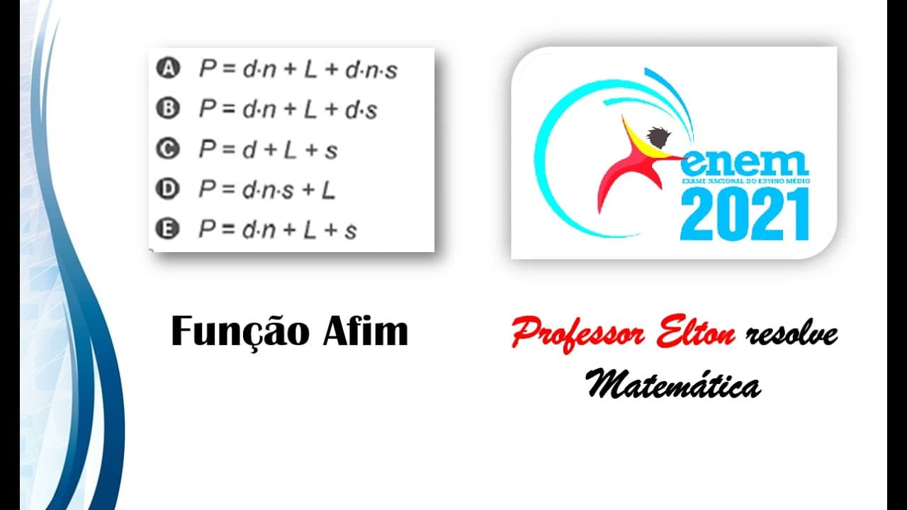 Thumbnail: ENEM 2021 - Função Afim - Aplicativos que gerenciam serviços de hospedagem têm ganhado espaço