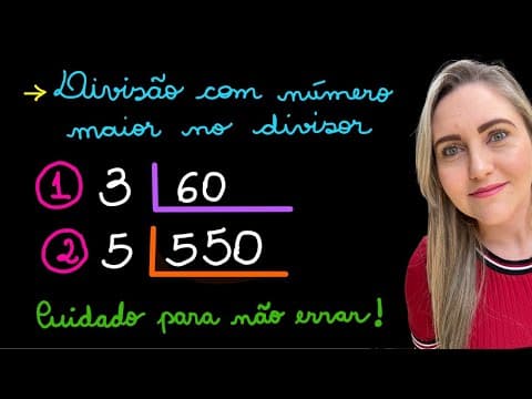 Thumbnail da aula: MELHOR FORMA DE APRENDER DIVISÃO!! EXPLICAÇÃO PARA APRENDER MATEMÁTICA AGORA!