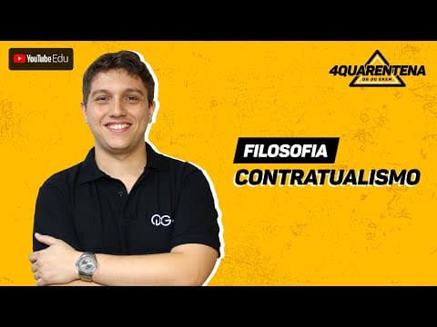 Thumbnail da aula: QUARENTENA: Contratualismo | Filosofia