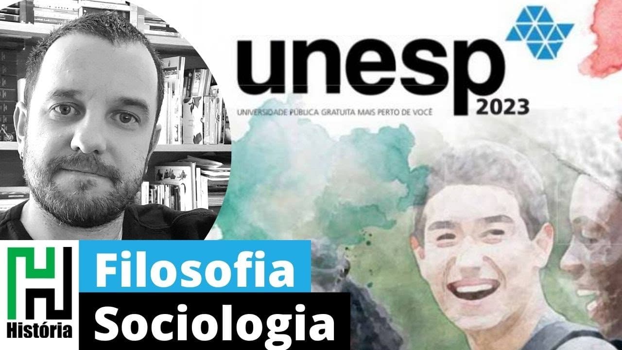 Thumbnail: RESOLUÇÃO UNESP 2023 | Filosofia e Sociologia | Gabarito Comentado