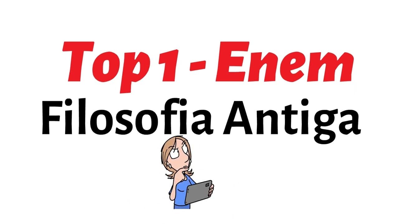Thumbnail: Filosofia Antiga Enem - Top 1 dos assuntos #enem