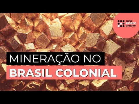 Thumbnail da aula: MINERAÇÃO NO BRASIL COLONIAL | História para o Enem | Felipe Oliveira