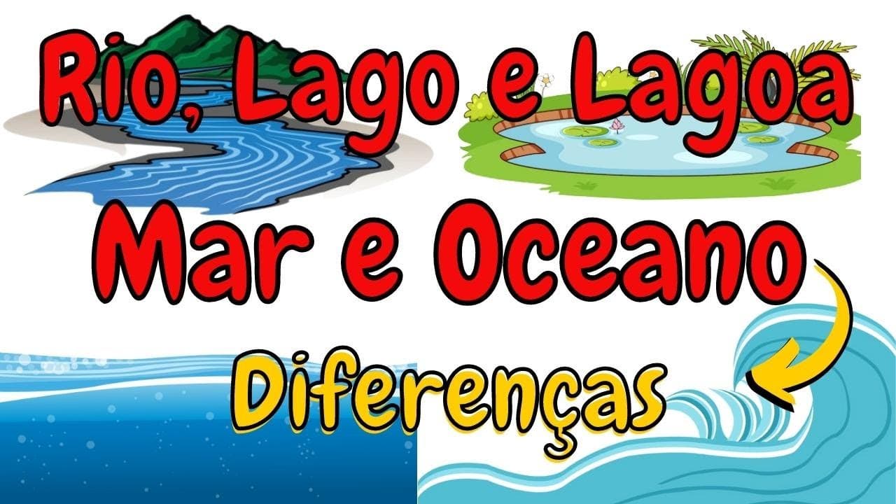Thumbnail: Mar, Oceano, Lago, Lagoa e Rio - Entenda as diferenças