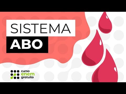 Thumbnail da aula: SISTEMA ABO | Biologia para o Enem | Cláudia de Souza Aguiar