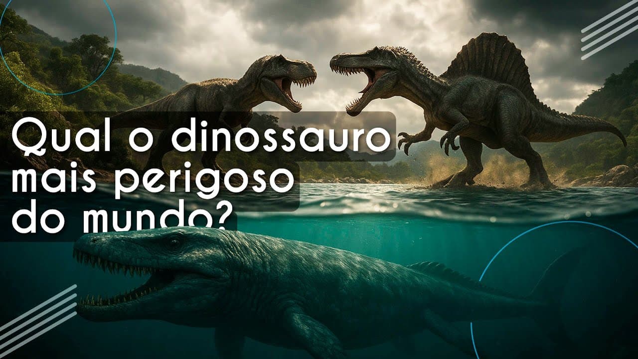 Thumbnail: Qual era o dinossauro mais perigoso do mundo? - Brasil Escola