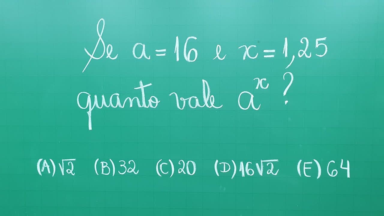 Thumbnail: VALOR NUMÉRICO COM POTENCIAÇÃO - Professora Angela Matemática
