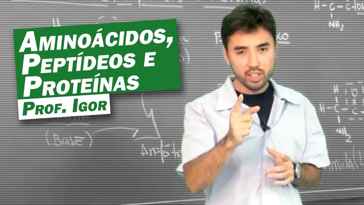 Thumbnail: Química - Aminoácidos, Peptídeos e Proteínas