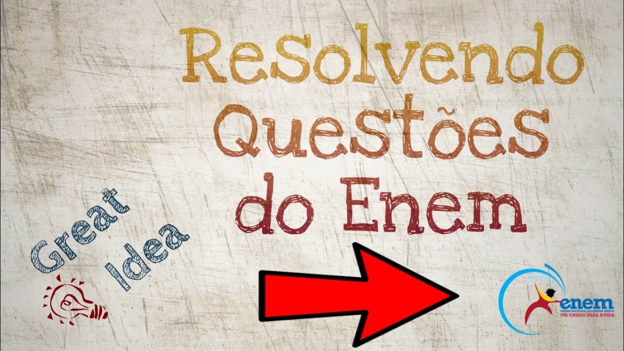 Thumbnail: Resolvendo Questões de Inglês do ENEM 09