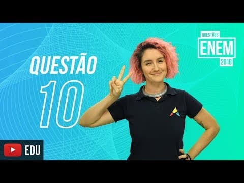 Thumbnail da aula: ENEM 2018 | Grande sertão: veredas | questão 10 (caderno amarelo)