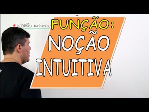 Thumbnail da aula: FUNÇÃO 01: NOÇÃO INTUITIVA