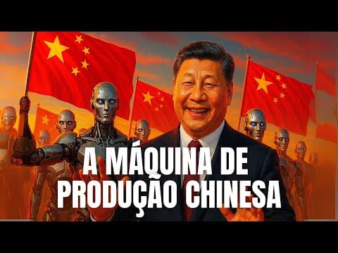 Thumbnail da aula: CHINA SEM LIMITES! PRODUÇÃO INDUSTRIAL É ABSURDA