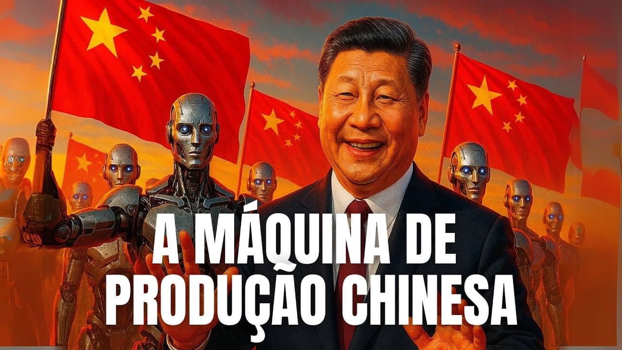 Thumbnail: CHINA SEM LIMITES! PRODUÇÃO INDUSTRIAL É ABSURDA