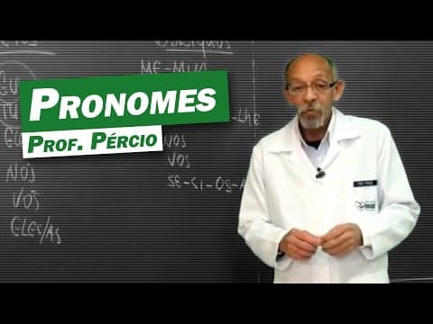 Thumbnail da aula: Gramática - Pronomes