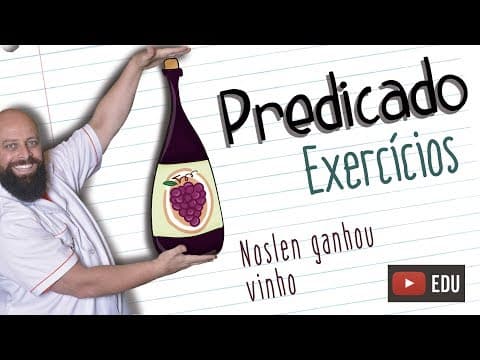 Thumbnail da aula: Exercícios de Predicado [Prof Noslen]