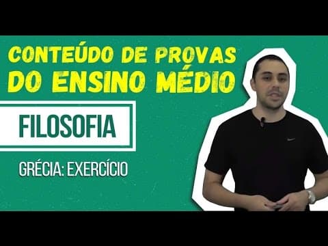 Thumbnail da aula: [FLS] V. ORIGEM DA FILOSOFIA - GRÉCIA: EXERCÍCIO