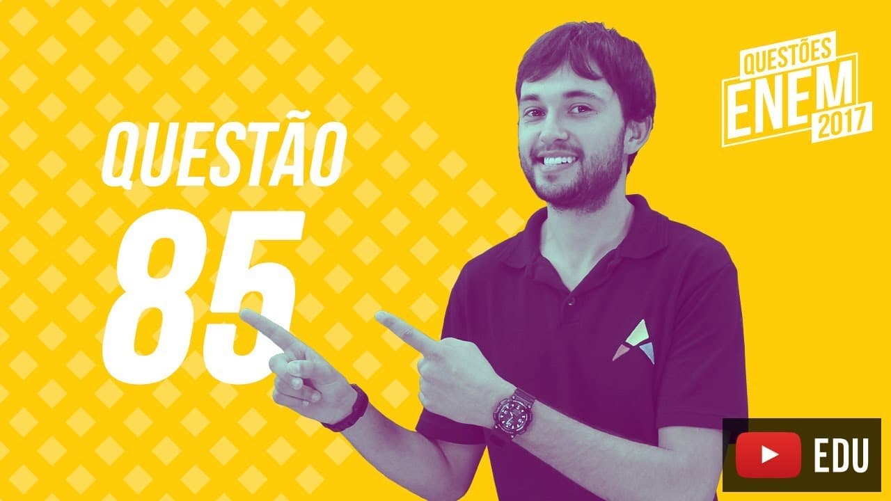 Thumbnail: Enem 2017 - Ciências Humanas | Questão 85 (Caderno Amarelo)