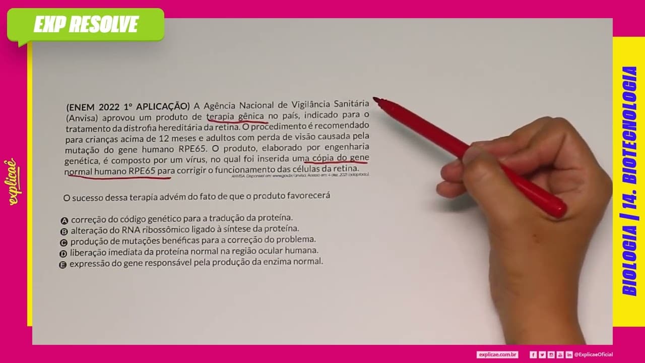 Thumbnail: A AGÊNCIA NACIONAL DE VIGILÂNCIA SANITÁRIA (ANVISA) APROVOU UM PRODUTO DE (...) | BIOTECNOLOGIA