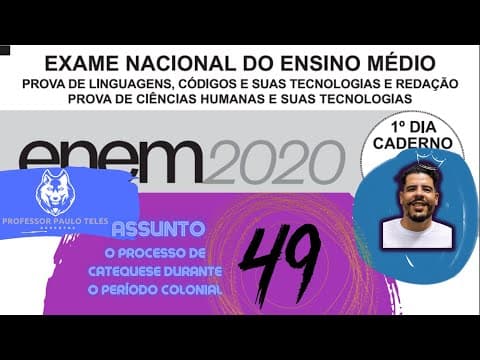 Thumbnail da aula: Resolução Enem 2021 - Humanas Questão 49