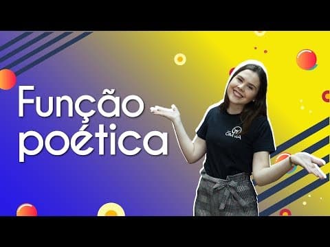 Thumbnail da aula: Função Poética - Brasil Escola